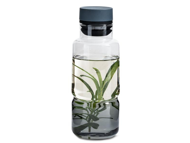 Crush Grind Öl &amp; Essig Spender Billund 260 ml Transparent/Blau