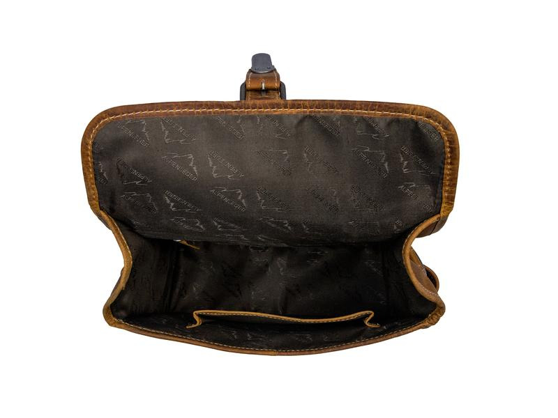 Alpenleder Kamera-Tasche Presse Beige