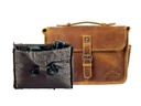 Alpenleder Kamera-Tasche Presse Beige
