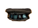 Alpenleder Kamera-Tasche Reporter Beige
