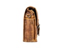Alpenleder Kamera-Tasche Reporter Beige