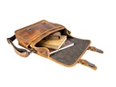 Alpenleder Kamera-Tasche Reporter Beige