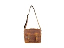 Alpenleder Kamera-Tasche Reporter Beige