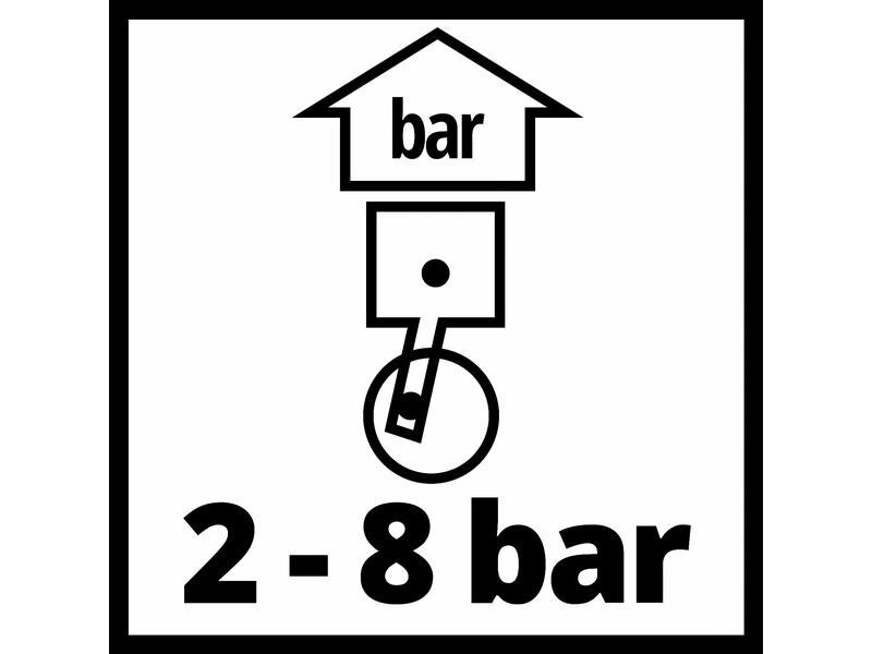 Einhell Druckluft-Ausblaspistole 2-8 bar mit 500 mm Düse
