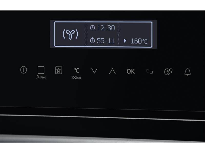 Electrolux Einbaubackofen EB6GL4XCN Schwarz A+