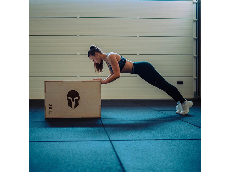 Gladiatorfit Sprung-Plyobox aus Holz 3 in 1