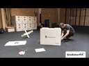 Gladiatorfit Sprung-Plyobox aus Holz 3 in 1