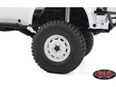 RC4WD Muttern mit Flansch, Low Profile, M4, Schwarz, 5 Stück