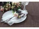 d-c-table Tischdecke Monte Carlo Sharon 150 cm x 2.2 m, Marone