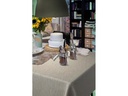 d-c-table Tischdecke Monte Carlo Japondi 150 cm x 2.2 m, Sand