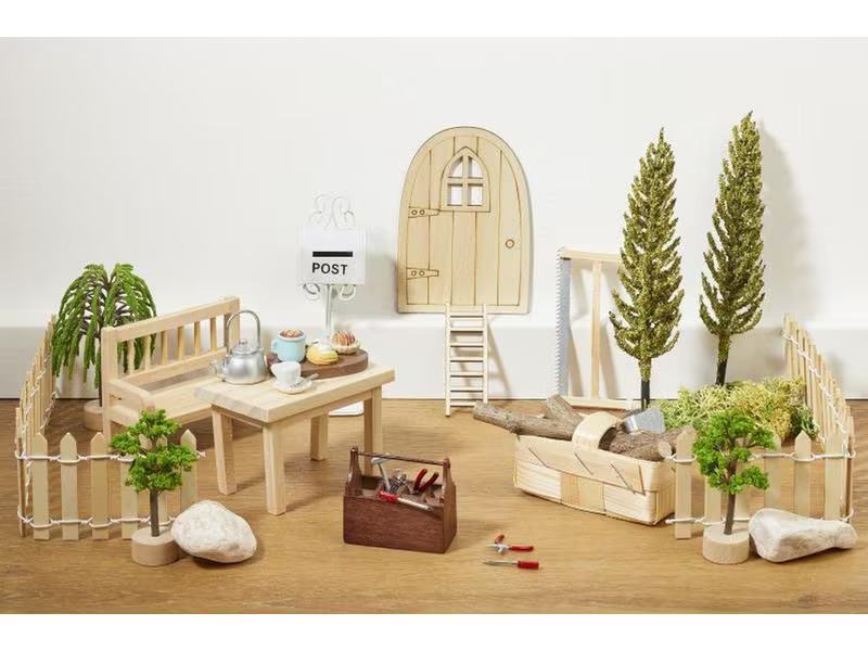 HobbyFun Mini-Utensilien Spankörbchen Natur