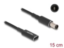 Delock Ladekabel USB-C zu HP 7.4 x 5 mm 15 cm
