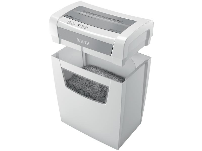 Leitz Bürogeräte Aktenvernichter IQ Office S P-4, 12 Blatt