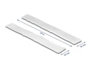 Delock Klettband 5 m x 20 mm mit Haft- und Flauschband, Weiss