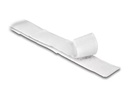 Delock Klettband 1 m x 20 mm mit Haft- und Flauschband, Weiss