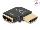 Delock Adapter 90° links gewinkelt, 8K 60 Hz HDMI - HDMI