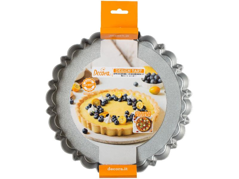 Decora Wähen-Backform Ø 25 cm, Silber