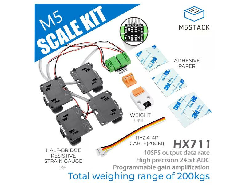 M5Stack Waage-Kit mit Gewichtsmodul