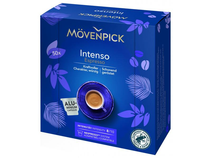 Mövenpick Kaffeekapseln Espresso Intenso 50 Stück