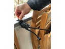 Modulfix Gummi-Spannseilset Modulfix, 100 cm, Schwarz