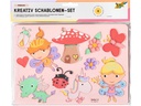 Folia Schablone Princess 6 Stück