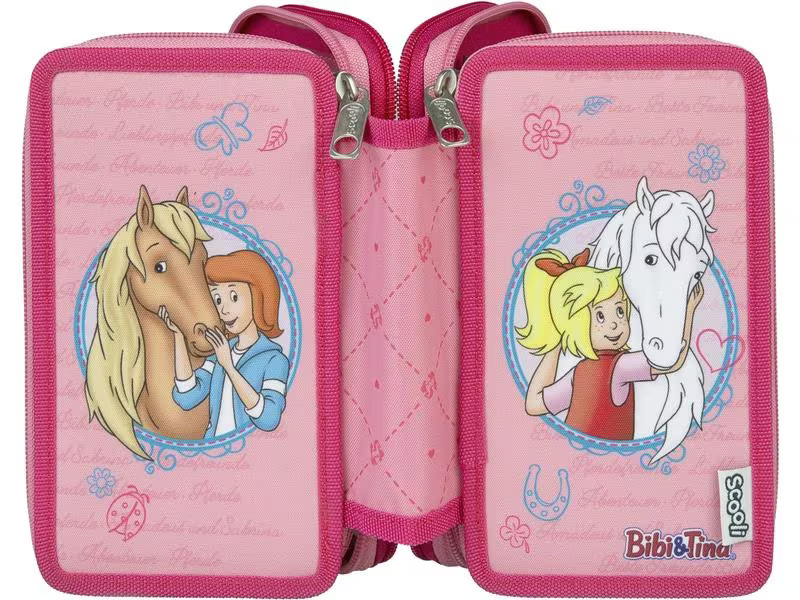 Scooli Etui Tripledecker Bibi und Tina