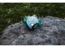 Star Trading Gartenlicht Solardekoration Lilly, Ø 24 cm, Silber
