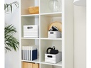 Rotho Aufbewahrungskorb Country 28 x 18.5 x 12.6 cm, Weiss