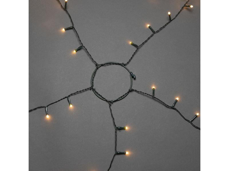Konstsmide LED-Baummantel frosted, 2.4 Meter, 200 LED