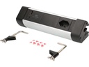 Max Hauri Tischsteckdosenleiste Office Line 1x T13, 1x USB A/C, PD+QC