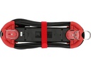 Max Hauri Steckdosenleiste Construct Line 4x T13, Rot/Schwarz