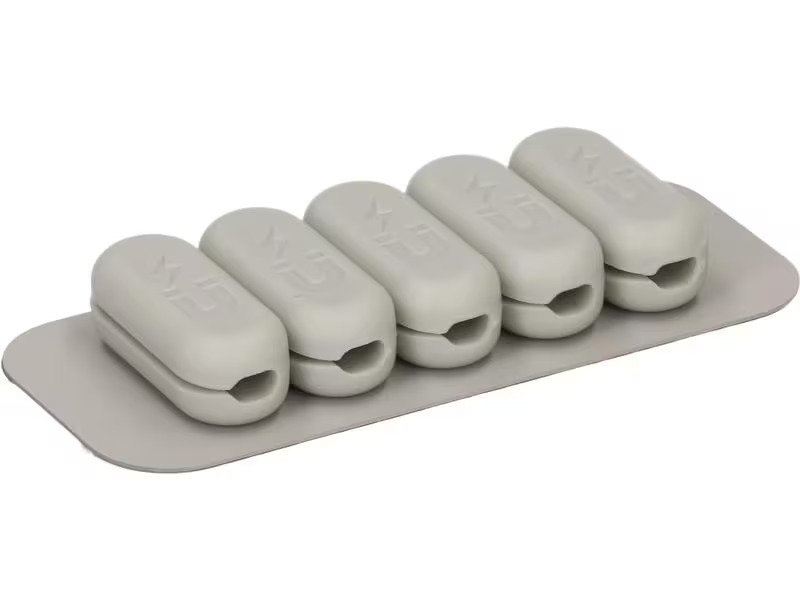 Max Hauri Kabelhalter Magnetic Stop, Grau