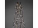 Konstsmide LED-Lichterkette Baummantel mit Ring 6 Stränge, 1080 Lampen