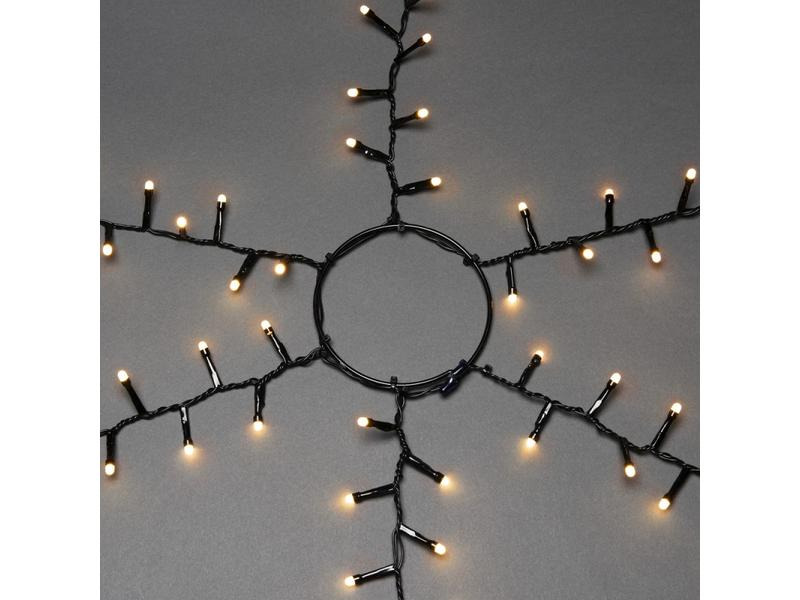 Konstsmide LED-Lichterkette Baummantel mit Ring 6 Stränge, 1080 Lampen