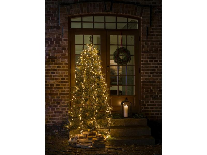 Konstsmide LED-Lichterkette Baummantel mit Ring 6 Stränge, 1080 Lampen