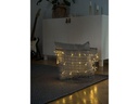 Konstsmide LED-Lichterkette 3.43 m Transparent, mit 50 LED, Indoor