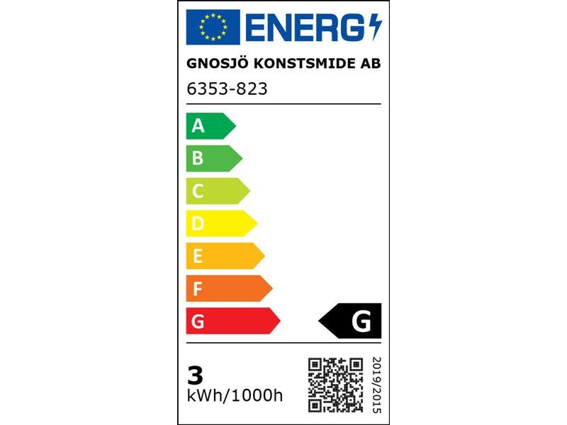 Konstsmide LED-Lichterkette 3.43 m Transparent, mit 50 LED, Indoor