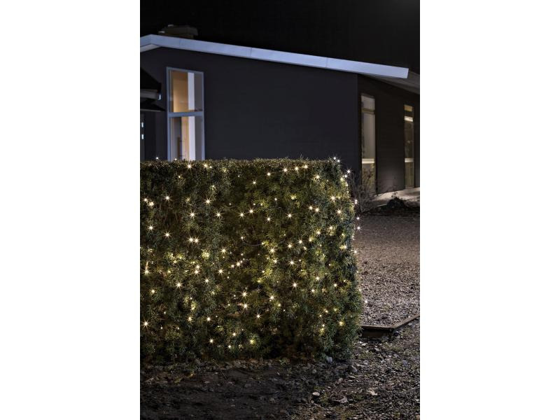 Konstsmide LED-Lichterkette 11.9 m Schwarz, Dämmerungssensor, Outdoor