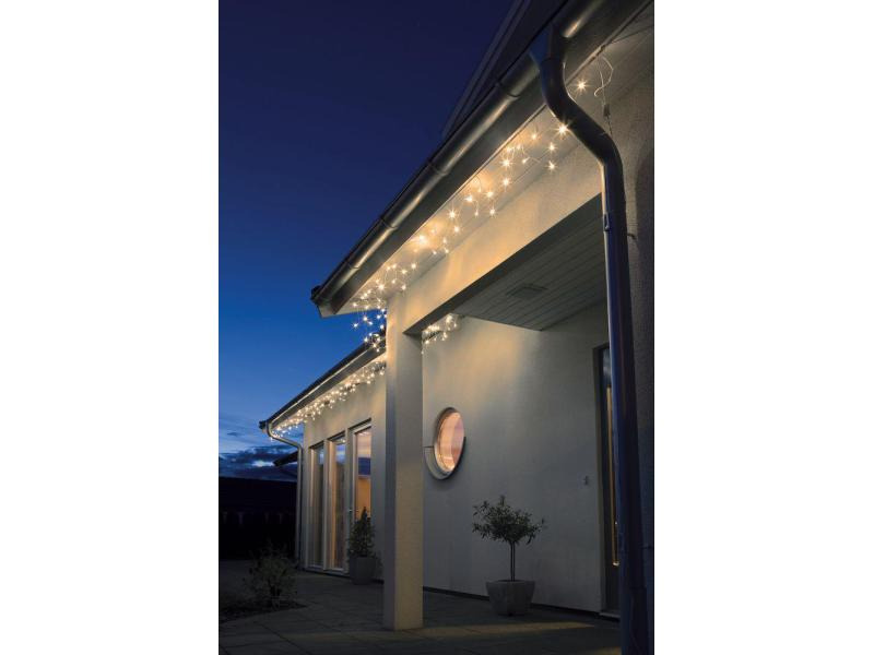 Konstsmide LED-Lichterkette 11.25 m Weiss, mit Bogenform, Outdoor