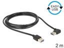 Delock USB 2.0-Kabel A - A EASY-USB gewinkelt 2 m