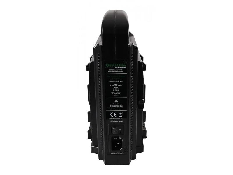 Patona Ladegerät Dual V-Mount