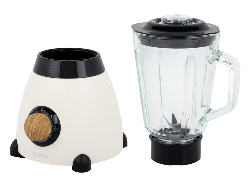 FURBER Wasserkocher, Standmixer und Toaster Set, Beige