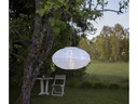 Star Trading Lampion Solar Festival, Ø 35 cm, Weiss