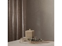 Star Trading LED-Kerze Pillar Flamme Dot, 10 x 12.5 cm, Beige