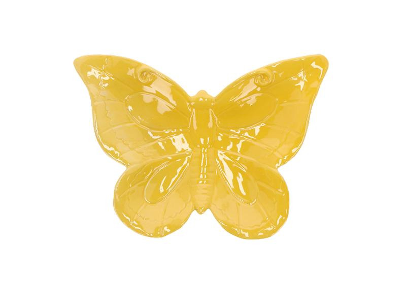 Esschert Design Wassertränke Schmetterling mit Steinen