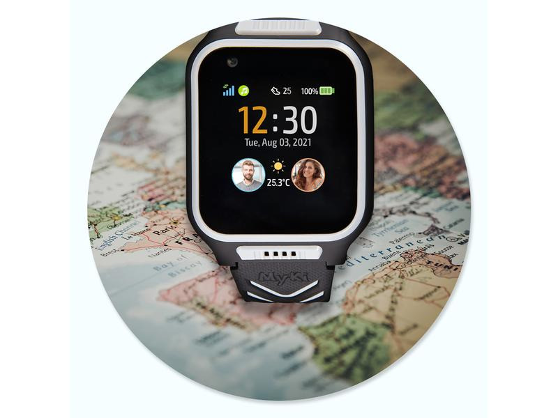 MyKi Smartwatch 4 Weiss/Pink