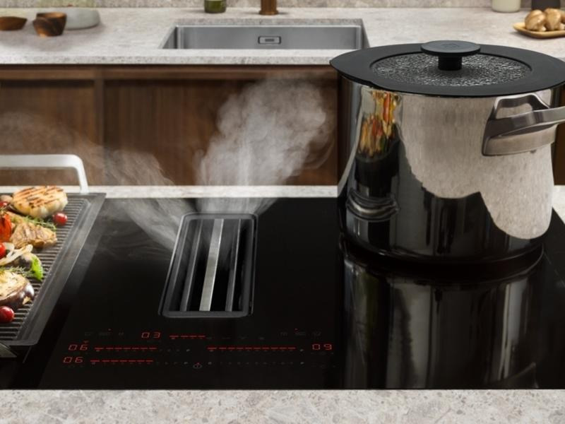 Electrolux Induktionskochfeld mit Abzug DMSL8340AO Rahmenlos
