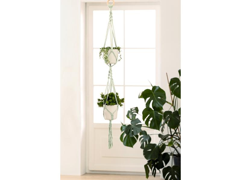 Folia Bastelset Makramee Urban Jungle 7-teilig