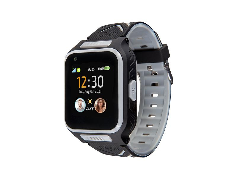 MyKi Smartwatch 4 Schwarz/Grau