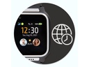 MyKi Smartwatch 4 Schwarz/Grau
